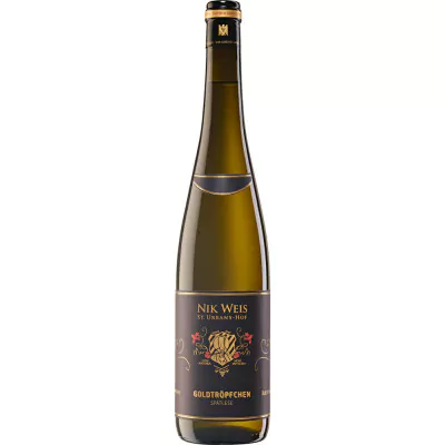 2017 goldtroepfchen riesling spaetlese vdp grosse lage weingut nik weis st urbans hof 6c9 - Die Welt der Weine