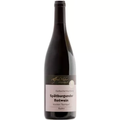 2018 spaetburgunder rotwein barrique trocken weingut alfred huber 055 - Die Welt der Weine