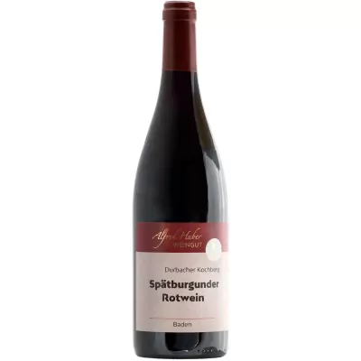 2018 spaetburgunder rotwein halbtrocken weingut alfred huber 630 - Die Welt der Weine