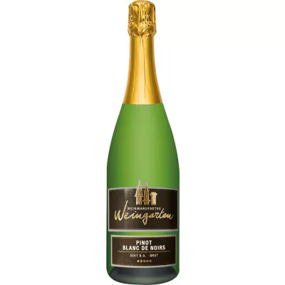 2019 pinot blanc de noirs sekt b a brut weinmanufaktur weingarten a7b - Die Welt der Weine