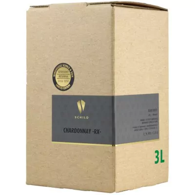 2020 chardonnay rx bag in box bib premium barrique trocken 3 0 l schild sohn 9e7 - Die Welt der Weine