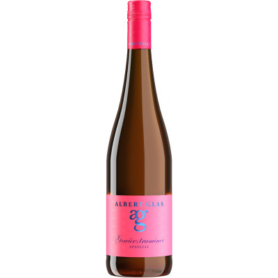 2021 gewuerztraminer spaetlese pink label lieblich weingut albert glas 077 - Die Welt der Weine