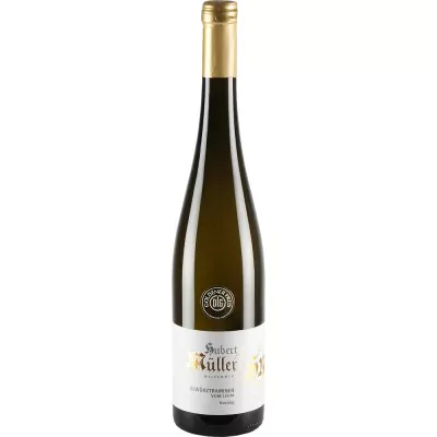 2021 gewuerztraminer vom lehm spaetlese suess weingut hubert mueller c99 - Die Welt der Weine