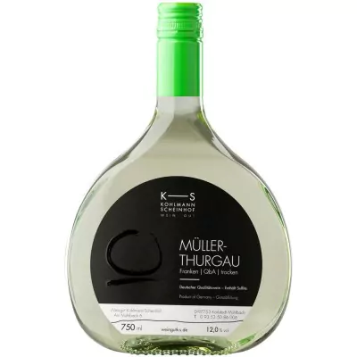 2021 mueller thurgau trocken weingut kohlmann scheinhof 362 - Die Welt der Weine