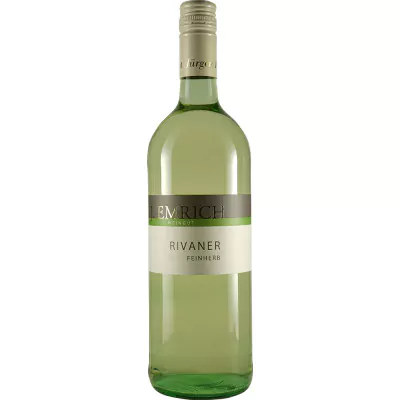 2021 rivaner feinherb 1 0 l weingut juergen emrich 2d0 - Die Welt der Weine