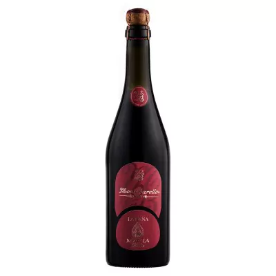 2022 montebarello 155 magia nera lambrusco grasparossa di castelvetro doc trocken bio la piana winery italien 89d - Die Welt der Weine