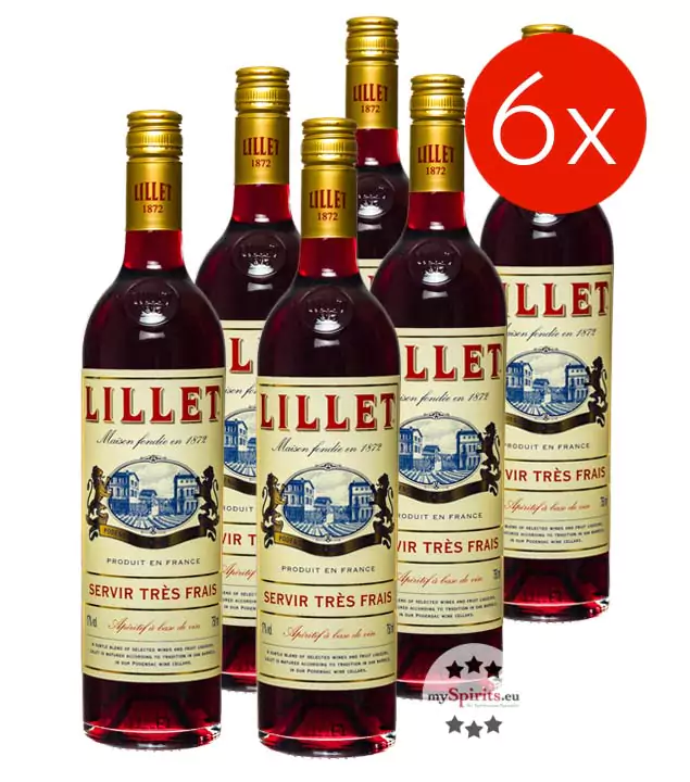 6er lillet rouge 075 l - Die Welt der Weine