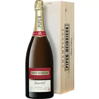 Piper Heidsieck Champagner Extra Brut Essentiel 15l Magnumflasche in der Holzkiste - Die Welt der Weine