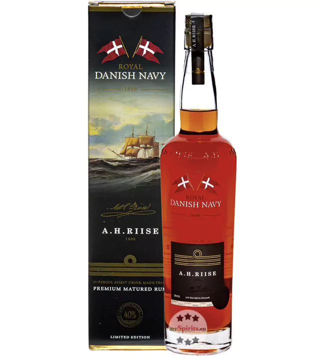 a h riise royal danish navy spirit drink 07 liter 3 - Die Welt der Weine