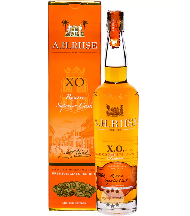 a h riise xo reserve spirit drink 07 liter 3 - Die Welt der Weine