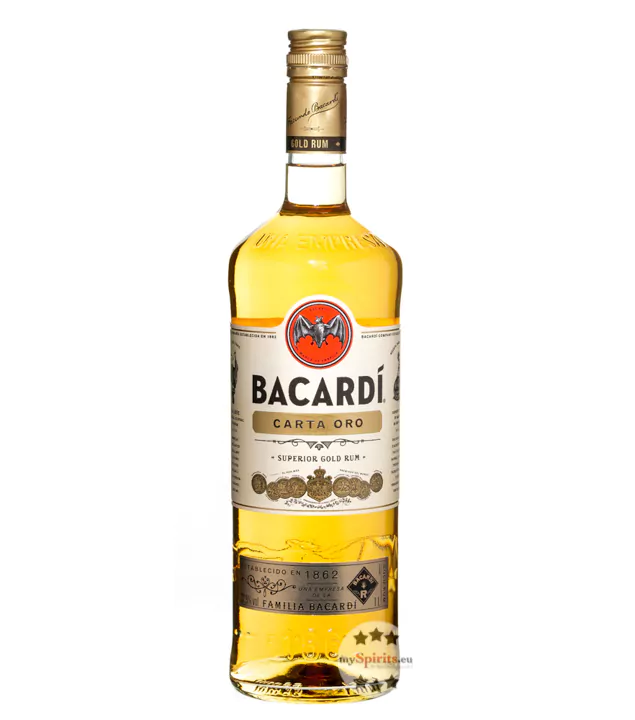 bacardi carta oro superior gold rum 1 liter flasche 2 - Die Welt der Weine