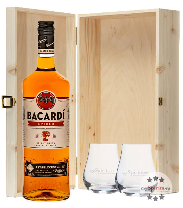 bacardi geschenkset spiced spirit drink - Die Welt der Weine