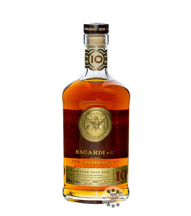 bacardi gran reserva diez 10 rum 07 l 2 - Die Welt der Weine