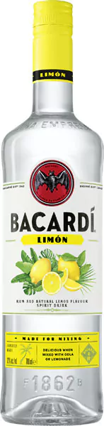 bacardi limon 32 vol 07 l - Die Welt der Weine