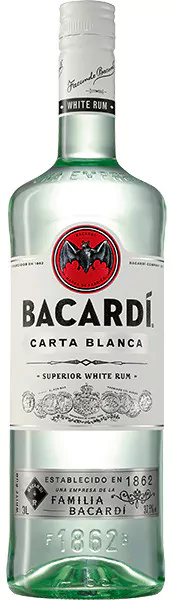 bacardi carta blanca 375 vol 3 l - Die Welt der Weine