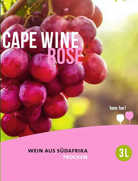 bag in box cape wine rose rosewein trocken 3 l - Die Welt der Weine