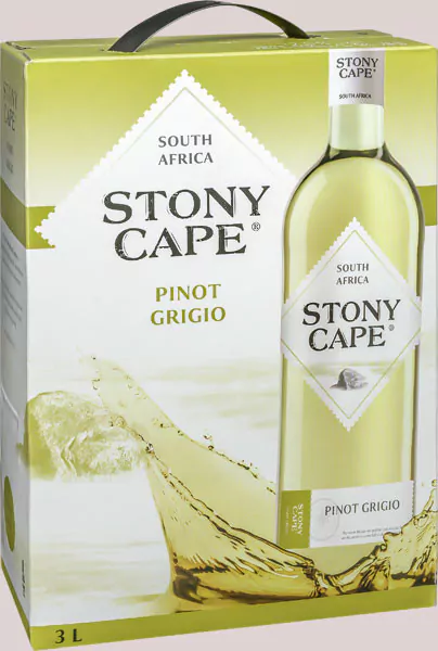 bag in box stony cape pinot grigio weisswein trocken 3 l - Die Welt der Weine