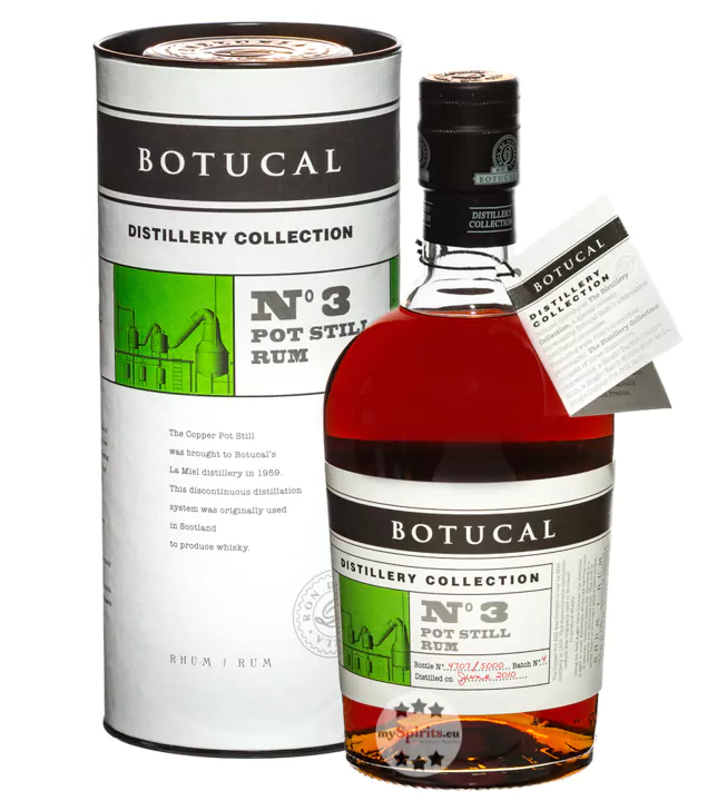 botucal rum distillery collection no 3 pot still 3 - Die Welt der Weine