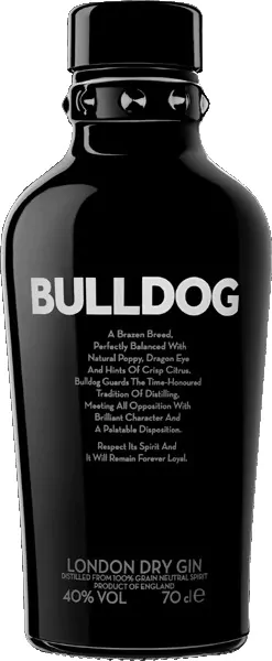 bulldog london dry gin 40 vol 07 l - Die Welt der Weine