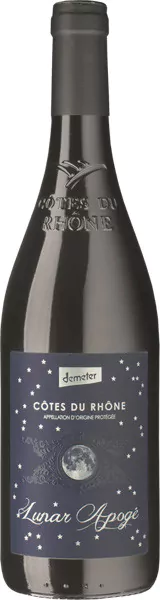 cotes du rhone lunar apoge rotwein bio demeter trocken 075 l - Die Welt der Weine