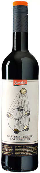 demeter biovitis spaetburgunder dornfelder rotwein trocken 075 l - Die Welt der Weine