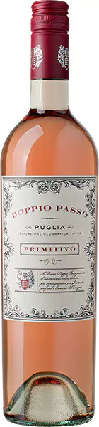 doppio passo primitivo rosato rosewein halbtrocken 075 l 12076 - Die Welt der Weine