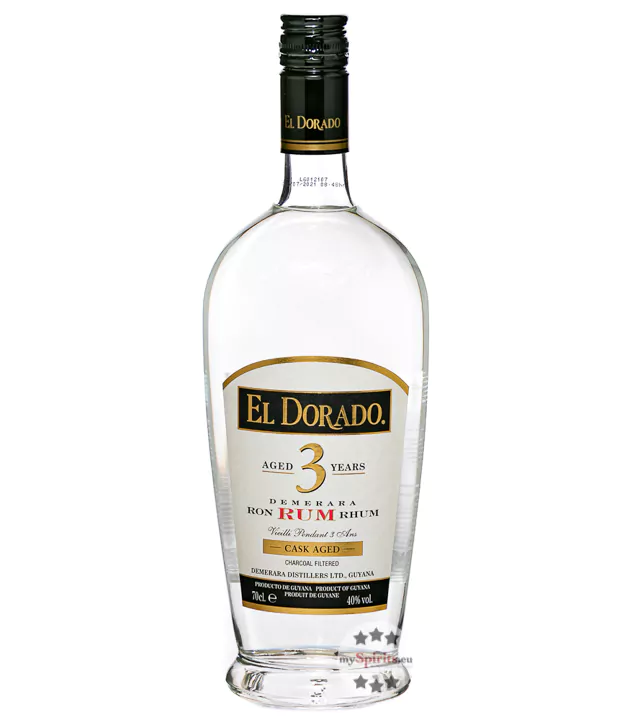 el dorado 3 jahre rum 07 liter 2 - Die Welt der Weine