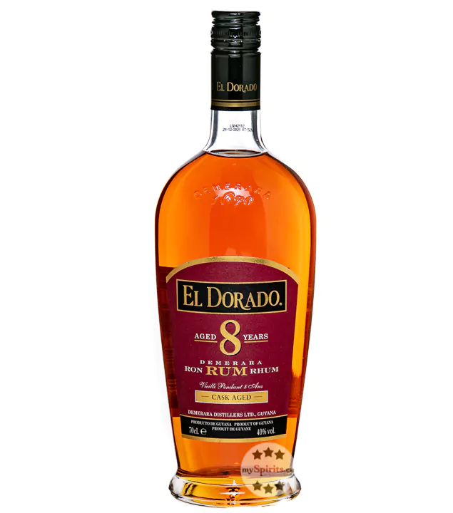 el dorado 8 jahre rum 07 liter 2 - Die Welt der Weine