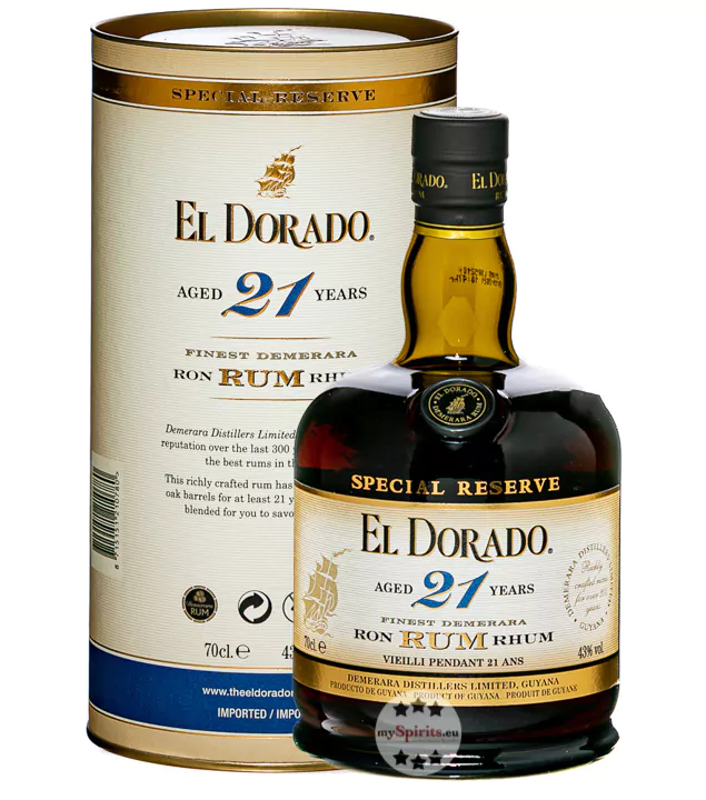 el dorado rum 21 jahre 07 liter 3 - Die Welt der Weine