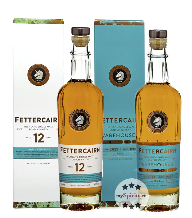 fettercairn warehouse 2 12 jahre whisky set - Die Welt der Weine