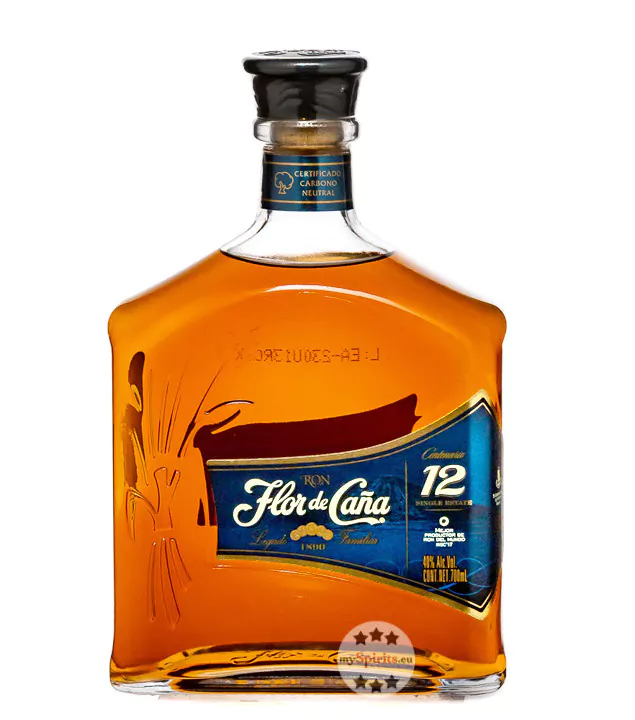 flor de cana 12 anos centenario rum 07 liter 2 - Die Welt der Weine