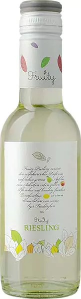 fruity riesling weisswein suess 025 l - Die Welt der Weine