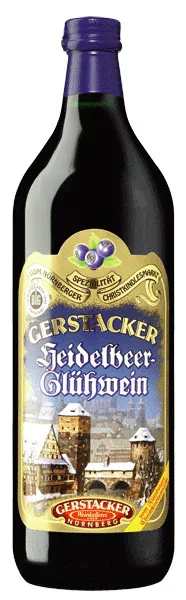 gerstacker heidelbeer gluehwein suess 1 l - Die Welt der Weine