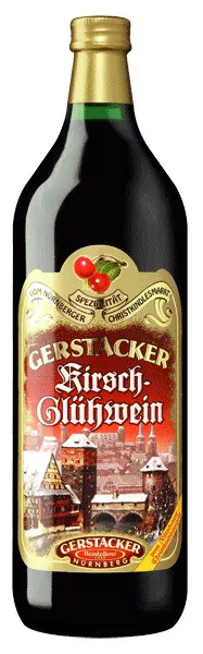 gerstacker kirsch gluehwein suess 1 l - Die Welt der Weine