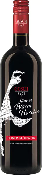 gosch juennes waermflasche roter gluehwein suess 075 l - Die Welt der Weine