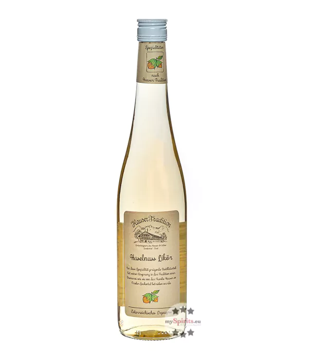 hauser tradition haselnuss likoer 07 liter 2 - Die Welt der Weine