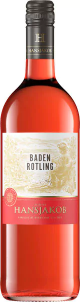 heinrich hansjakob rotling rosewein mild sueffig 1 l 12106 - Die Welt der Weine