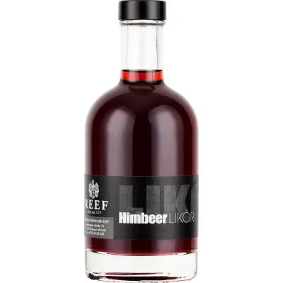 himbeerlikoer black line 0 375 l weingut reef cf5 - Die Welt der Weine