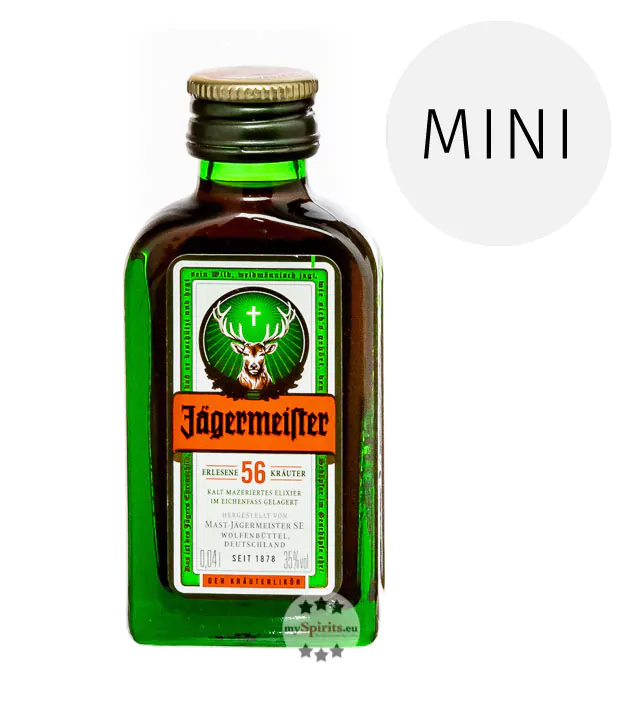 jaegermeister kraeuterlikoer 4 cl 2 - Die Welt der Weine