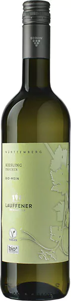 lauffener riesling weisswein bio vegan trocken 075 l - Die Welt der Weine