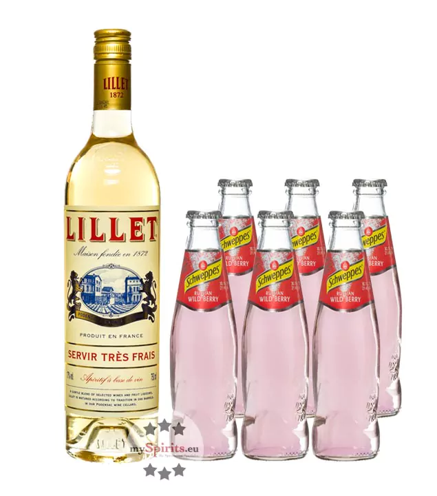 lillet blanc 0 75l 6schweppeswildberry - Die Welt der Weine