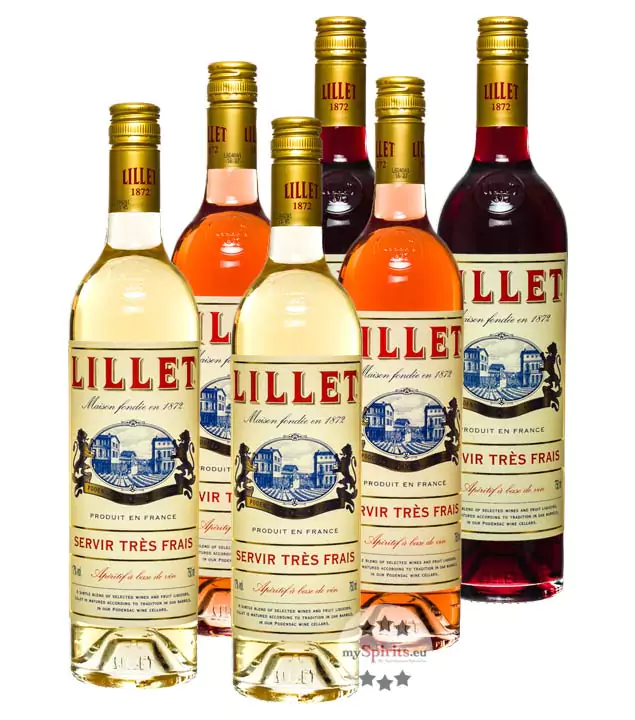 lillet gemischt 6er pack 0 75l - Die Welt der Weine