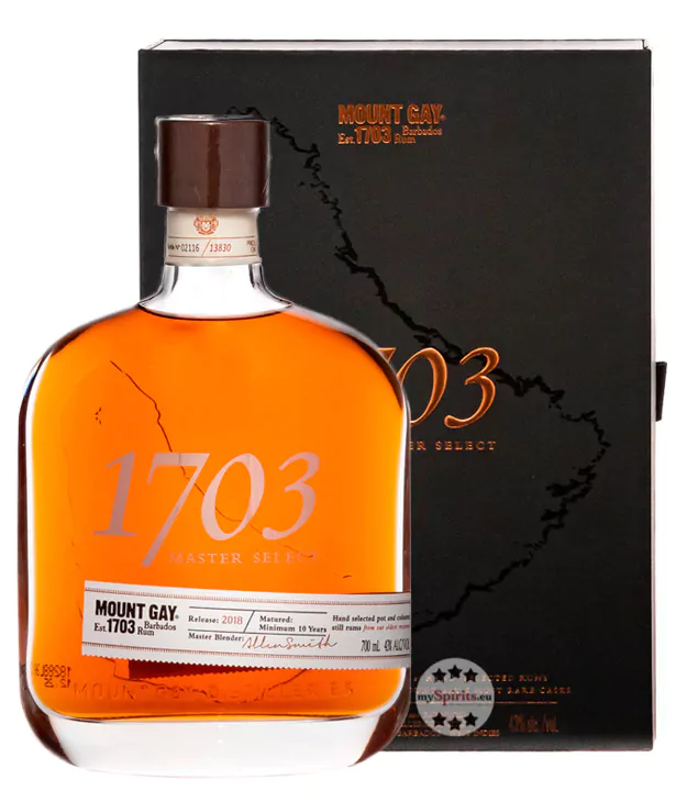 mount gay 1703 master select rum 07 liter schachtel - Die Welt der Weine