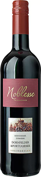 noblesse essenheimer domherr rotwein lieblich 075 l - Die Welt der Weine