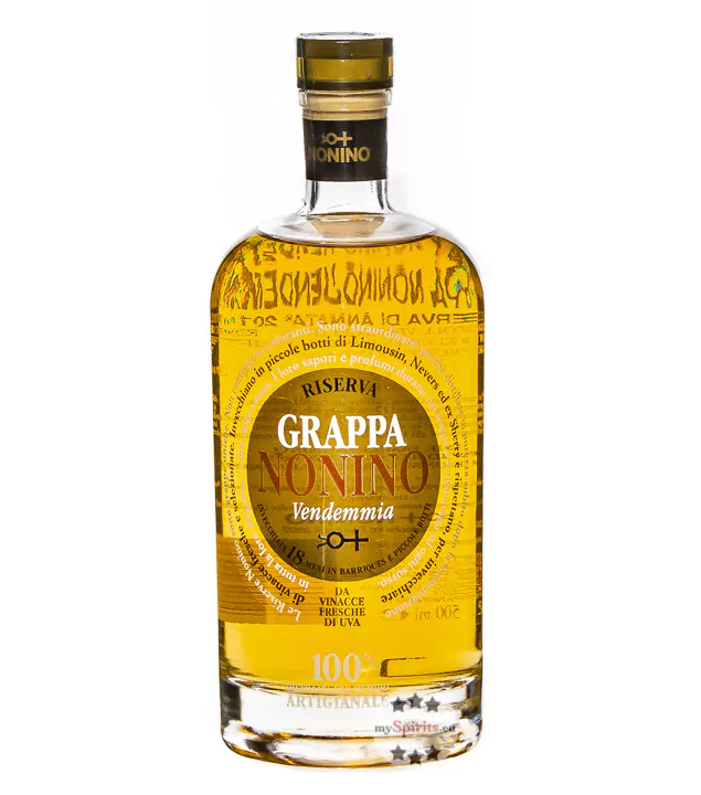 nonino grappa vendemmia 18 monate riserva 05 liter 2 - Die Welt der Weine