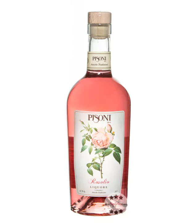 pisoni likoer al rosolio rosenlikoer 0 7 liter flasche 2 - Die Welt der Weine