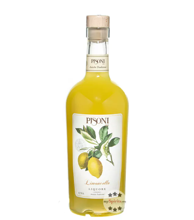 pisoni limoncello likoer 0 7 liter flasche 2 - Die Welt der Weine