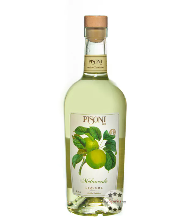 pisoni melaverde likoer gruener apfel 0 7 liter 2 - Die Welt der Weine