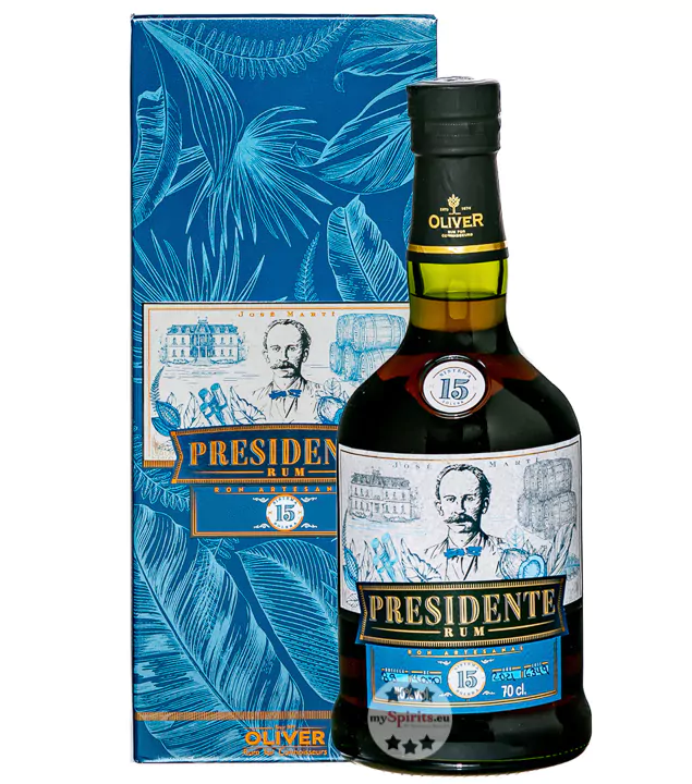 presidente rum 15 yo 07l neu 2 - Die Welt der Weine