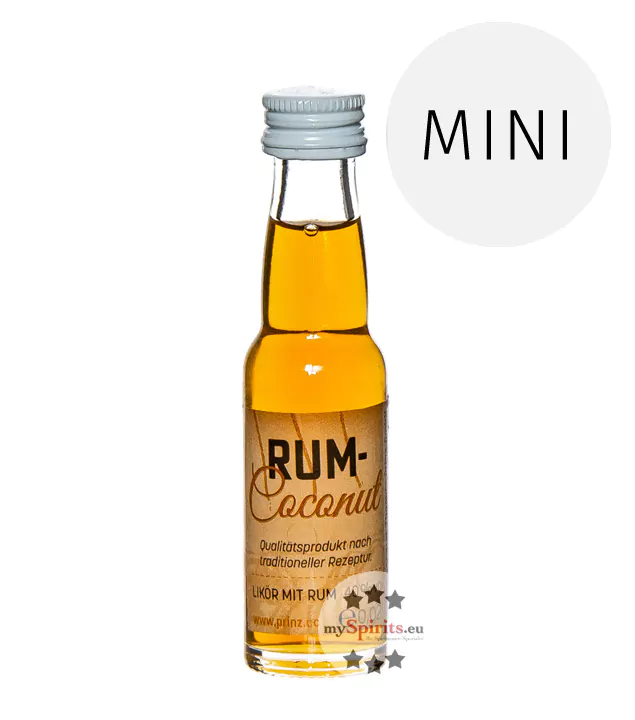 prinz rum coconut likoer mit inlaenderrum 2 cl - Die Welt der Weine